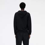 Sweatjacke von New Balance, in der Farbe Schwarz, aus Polyester, andere Perspektive, Vorschaubild