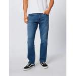 Straight Leg Jeans von Wrangler, in der Farbe Blau, aus Polyester, andere Perspektive, Vorschaubild