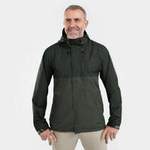 Outdoorjacke von QUECHUA, in der Farbe Grün, aus Polyurethan, andere Perspektive, Vorschaubild