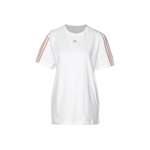T-Shirt von adidas Sportswear, in der Farbe Weiss, aus Jersey, andere Perspektive, Vorschaubild