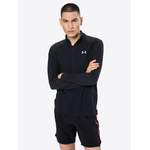 Laufshirt von Under Armour, in der Farbe Schwarz, aus Polyester, andere Perspektive, Vorschaubild