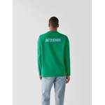 Langarm Shirt von Jacquemus, in der Farbe Grün, aus Baumwolle, andere Perspektive, Vorschaubild
