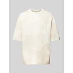 T-Shirt von JAKE*S STUDIO MEN, in der Farbe Beige, aus Polyester, Vorschaubild