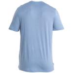 T-Shirt von Icebreaker, in der Farbe Blau, aus Wolle, andere Perspektive, Vorschaubild