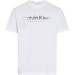 T-Shirt von Calvin Klein Big&Tall, in der Farbe Weiss, aus Jersey, Vorschaubild