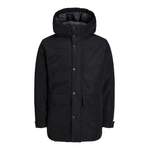 Parka von jack & jones, in der Farbe Schwarz, aus Polyester, andere Perspektive, Vorschaubild