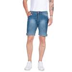 Jeans Shorts von Replay, in der Farbe Blau, aus Baumwolle, andere Perspektive, Vorschaubild