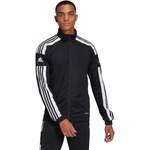 Trainingsjacke von Adidas, in der Farbe Schwarz, aus Polyester, andere Perspektive, Vorschaubild
