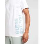 T-Shirt von Guess, in der Farbe Weiss, andere Perspektive, Vorschaubild