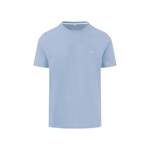 T-Shirt von FYNCH-HATTON, in der Farbe Blau, aus Baumwolle, Vorschaubild