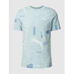 T-Shirt von PUMA PERFORMANCE, in der Farbe Blau, aus Polyester, Vorschaubild