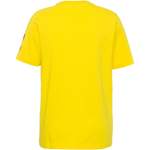 T-Shirt von Puma, in der Farbe Gelb, aus Naturfaser, andere Perspektive, Vorschaubild