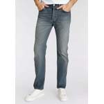 Slim Fit Jeans von Levis, in der Farbe Blau, aus Polyester, andere Perspektive, Vorschaubild