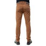 Slim Fit Jeans von Jeckerson, in der Farbe Braun, andere Perspektive, Vorschaubild