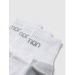 Socke von Salomon, in der Farbe Weiss, aus Baumwolle, andere Perspektive, Vorschaubild