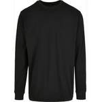 Langarm Shirt von Build Your Brand, in der Farbe Schwarz, aus Baumwolle, andere Perspektive, Vorschaubild