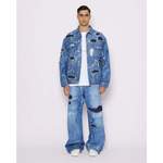 Herren-Jeans von John Richmond, in der Farbe Blau, aus Baumwolle, andere Perspektive, Vorschaubild