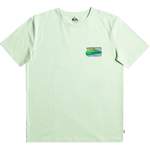 T-Shirt von Quiksilver, in der Farbe Grün, aus Baumwolle, andere Perspektive, Vorschaubild