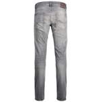 Slim Fit Jeans von jack & jones, in der Farbe Grau, aus Baumwolle, andere Perspektive, Vorschaubild