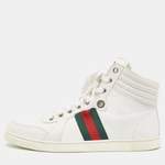 sneakers von Gucci Vintage, in der Farbe Weiss, andere Perspektive, Vorschaubild