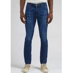 Slim Fit Jeans von Lee, in der Farbe Blau, aus Baumwolle, andere Perspektive, Vorschaubild