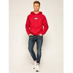 Sweatshirt von Vans, in der Farbe Rot, aus Polyester, andere Perspektive, Vorschaubild