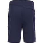 Sportshorts von Meru, in der Farbe Blau, aus Polyester, andere Perspektive, Vorschaubild