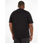 T-Shirt von Calvin Klein Big&Tall, in der Farbe Schwarz, aus Jersey, andere Perspektive, Vorschaubild