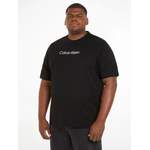 T-Shirt von Calvin Klein Big&Tall, in der Farbe Schwarz, aus Jersey, Vorschaubild