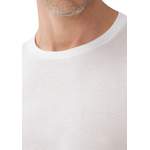 T-Shirt von Zimmerli, in der Farbe Weiss, aus Baumwolle, andere Perspektive, Vorschaubild