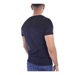 T-Shirt von Goldenim paris, in der Farbe Blau, aus Baumwolle, andere Perspektive, Vorschaubild