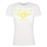 T-Shirt von Top Gun, in der Farbe Gelb, aus Baumwolle, andere Perspektive, Vorschaubild