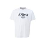 T-Shirt von s.Oliver, in der Farbe Weiss, aus Baumwolle, andere Perspektive, Vorschaubild