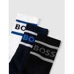 Socke von BOSS, in der Farbe Blau, aus Baumwolle, andere Perspektive, Vorschaubild