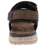 Sandale von Tom Tailor, in der Farbe Braun, aus Textil, andere Perspektive, Vorschaubild