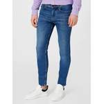 Slim Fit Jeans von Boss, in der Farbe Blau, aus Polyester, andere Perspektive, Vorschaubild