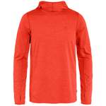 Funktionsshirt von Fjällräven, in der Farbe Orange, aus Polyester, andere Perspektive, Vorschaubild