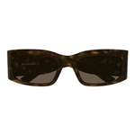 Herren-Sonnenbrille von Balenciaga, in der Farbe Braun, aus Acetat, andere Perspektive, Vorschaubild
