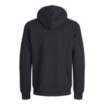 Sweatjacke von Jack & Jones Plus, in der Farbe Schwarz, andere Perspektive, Vorschaubild