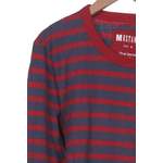 Langarm Shirt von mustang, in der Farbe Rot, aus Baumwolle, andere Perspektive, Vorschaubild