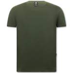 T-Shirt von Local Fanatic, in der Farbe Grün, aus Baumwolle, andere Perspektive, Vorschaubild