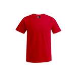 T-Shirt von Promodoro, in der Farbe Rot, andere Perspektive, Vorschaubild