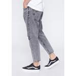 Herren-Jeans von Only & Sons, in der Farbe Grau, aus Baumwolle, andere Perspektive, Vorschaubild