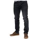 Slim Fit Jeans von Reslad, in der Farbe Schwarz, andere Perspektive, Vorschaubild