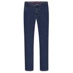 Slim Fit Jeans von Meyer, in der Farbe Blau, aus Polyester, Vorschaubild