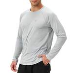 Langarm Shirt von NAVISKIN, in der Farbe Grau, andere Perspektive, Vorschaubild
