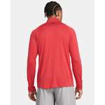 Sweatshirt von Under Armour, in der Farbe Rot, aus Polyester, andere Perspektive, Vorschaubild
