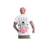 T-Shirt von yakuza, in der Farbe Weiss, andere Perspektive, Vorschaubild