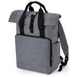 Rucksack von BagBase, in der Farbe Grau, andere Perspektive, Vorschaubild