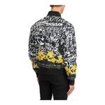 Bomberjacke von Versace Jeans Couture, in der Farbe Schwarz, aus Polyester, andere Perspektive, Vorschaubild